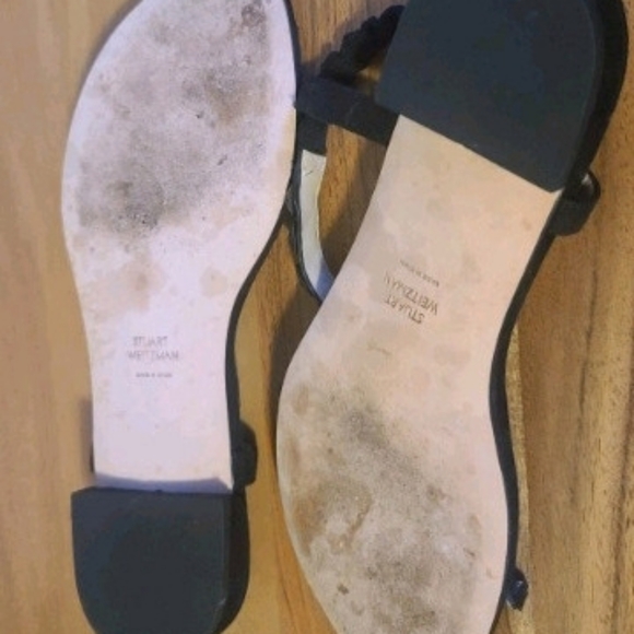 Stuart Weitzman Black Rosebud Sandal - Picture 9 of 10
